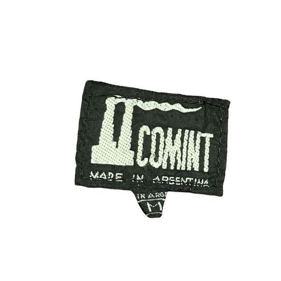 Vintage COMINT Moto Suede Leather Jacket Medium - Picture 4 of 4